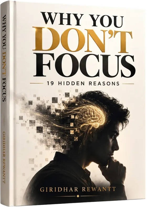 Why You Don’t Focus eBook by Giridhar Rewantt